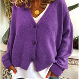 Scarlett - Élégant Cardigan Tricoté