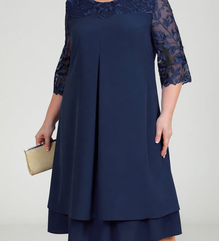 Rosévaine™ — Robe dentelle élégante cérémonie raffinée