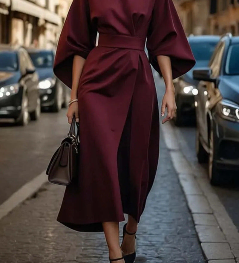 Juliette - Élégante Robe Ceinturée