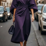 Juliette - Élégante Robe Ceinturée