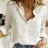 Aurélie™ — Blouse en coton élégante au style naturel