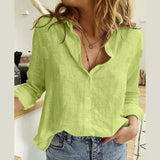 Aurélie™ — Blouse en coton élégante au style naturel