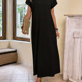 Margaux™ — Robe longue élégante et minimaliste