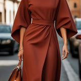 Juliette - Élégante Robe Ceinturée