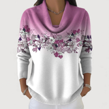 Amore - Pull Élégant En Fleurs