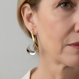 Arielle™ — Boucles élégantes bicolores au confort