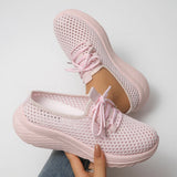 Éloïsette™ — Sneaker ajourée lacets plateforme légèreté féminine