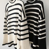 Éliane™ – Le Pull Rayé Élégance Décontractée