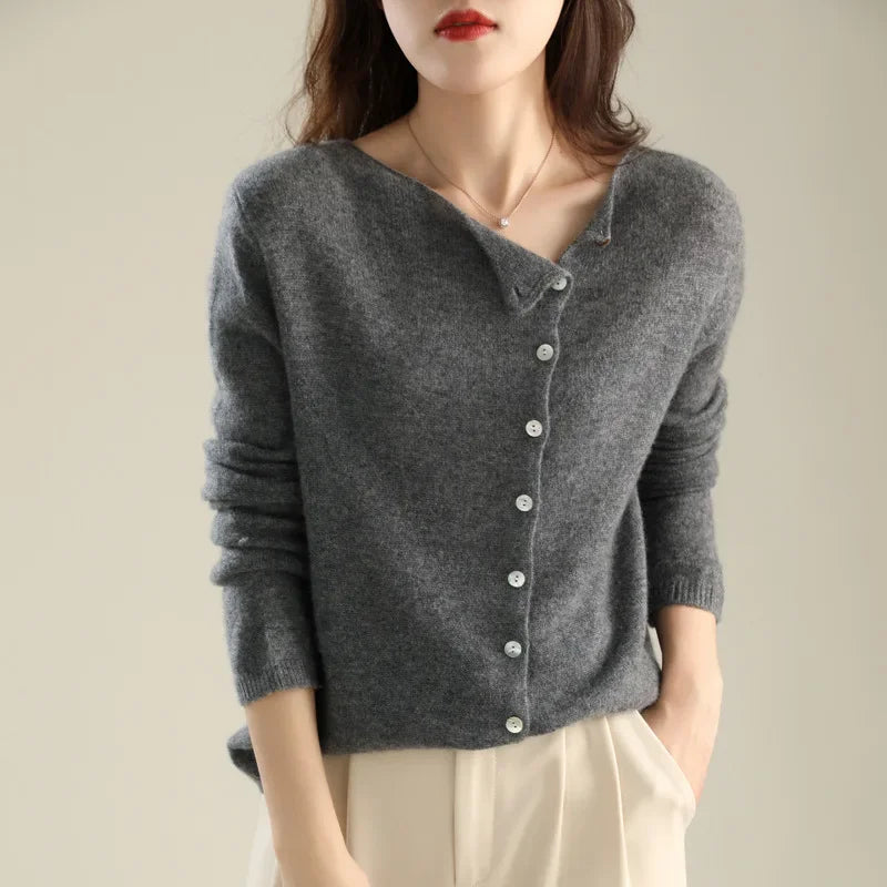 Mireille - Élégant Gilet Tricoté