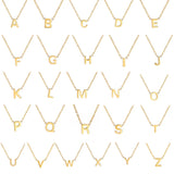 Collier Pendentif Alphabet Brillant