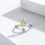 Rose™ – Bague icône chien