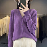 Odessia - Cardigan Cachemire Élégant