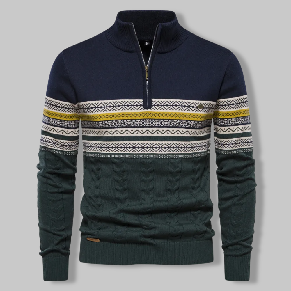 Alpina - Pull Élégant Mi-Saison