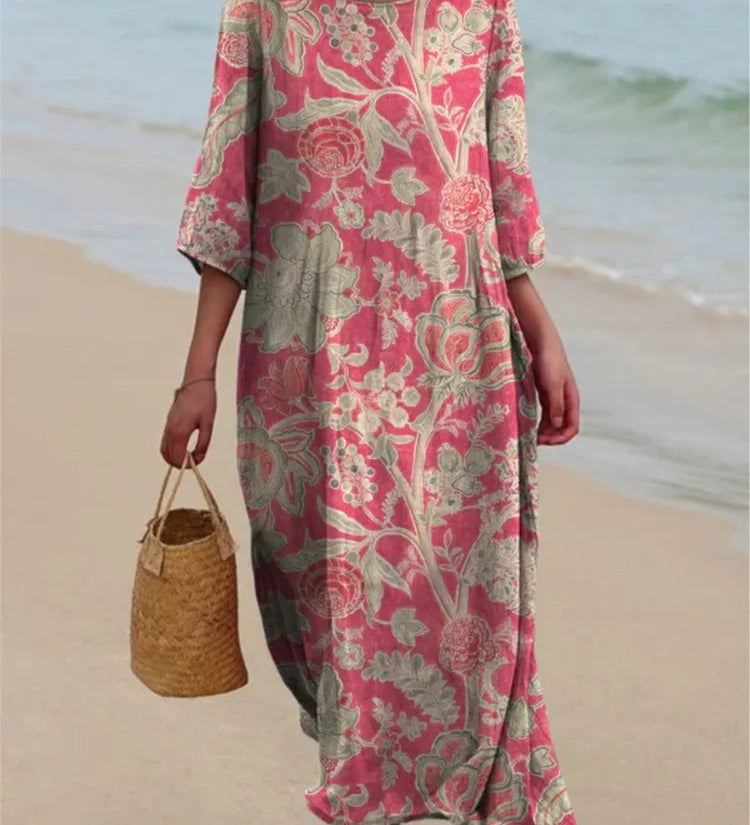 Esme - Robe Vintage à Fleurs