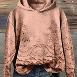 LÉONA™ | Sweat à Capuche Imprimé 3D – Confort & Style au Quotidien