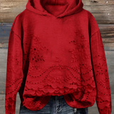 LÉONA™ | Sweat à Capuche Imprimé 3D – Confort & Style au Quotidien