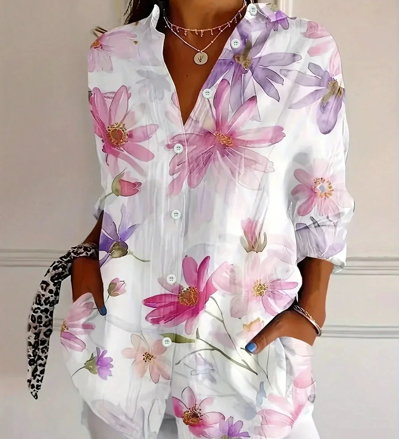 Élianne™ — Blouse élégante aux couleurs durables