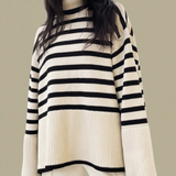 Éliane™ – Le Pull Rayé Élégance Décontractée