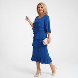 Marguerite™ — Robe midi élégante féminine confortable
