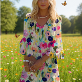 Mia - Robe Mini Fleurie