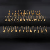 Collier Pendentif Alphabet Brillant