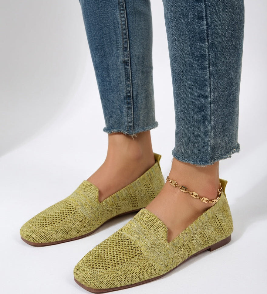 Luméline™ — Mocassins respirants maille élégante confortable