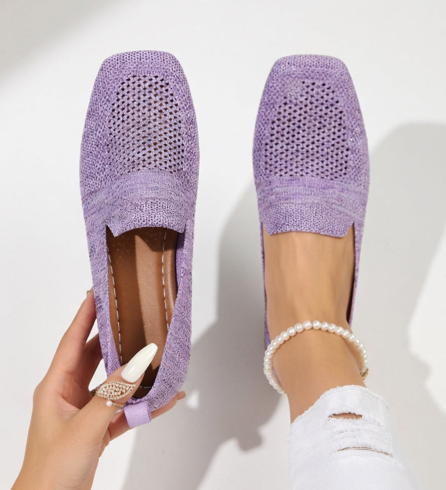 Luméline™ — Mocassins respirants maille élégante confortable