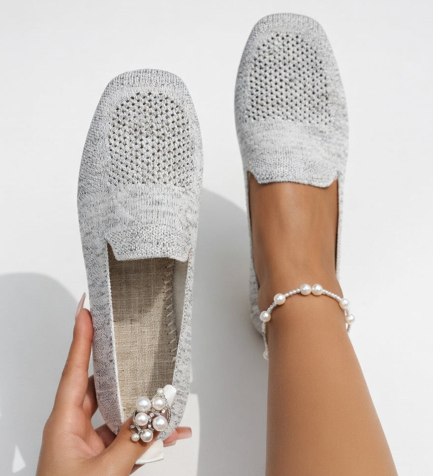 Luméline™ — Mocassins respirants maille élégante confortable