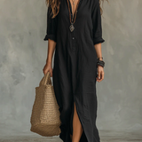 Saule - Robe Maxi Élégante et Confortable
