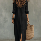 Saule - Robe Maxi Élégante et Confortable