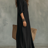 Soline - Élégante Robe Maxi Fluide