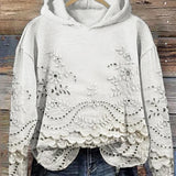 LÉONA™ | Sweat à Capuche Imprimé 3D – Confort & Style au Quotidien
