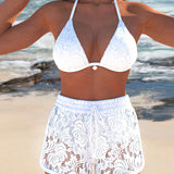 Aqua Desire | Bikini en dentelle élégante