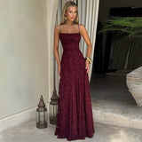 Élégante | Robe de Soirée Imprimée Fleurie