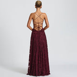 Élégante | Robe de Soirée Imprimée Fleurie