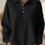 Ava - Pull Polo Doux Élégant