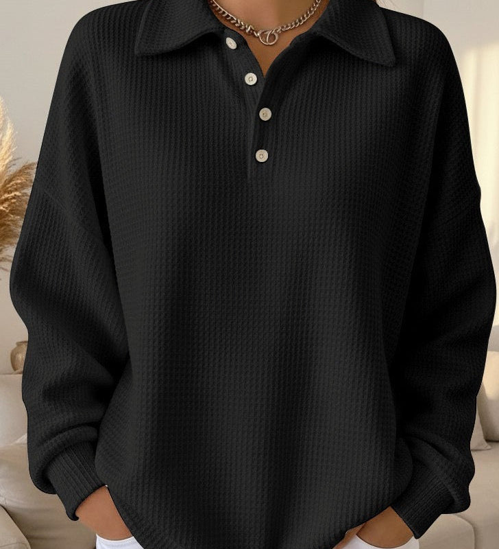 Ava - Pull Polo Doux Élégant