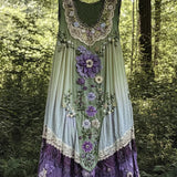 Evabella - Robe Bohème En Lin