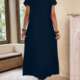 Margaux™ — Robe longue élégante et minimaliste