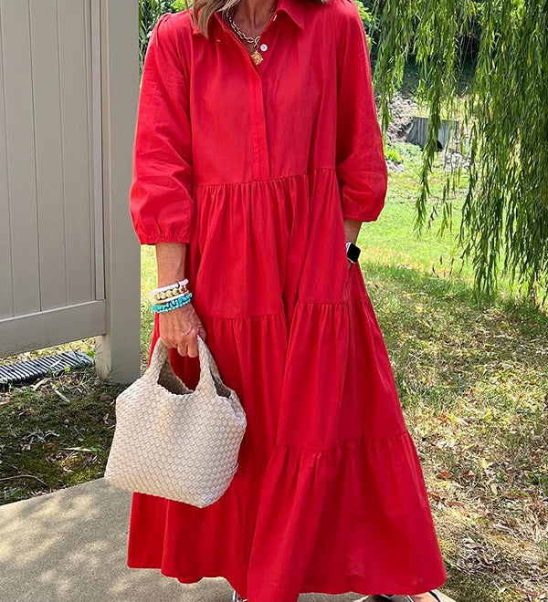 Bente - Robe Maxi Élégante