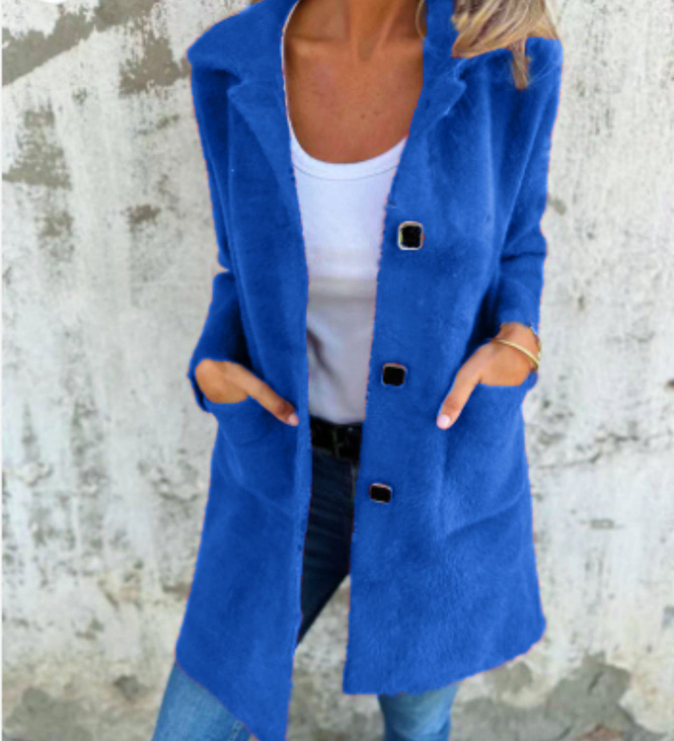 Margaux™ — Veste longue élégante au quotidien