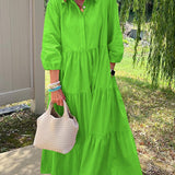 Bente - Robe Maxi Élégante