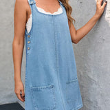 Saylor™ | Robe décontractée look denim