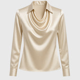 Brooklyn - Blouse Satinée Élégante