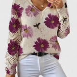 Aurélie - Cardigan Floral Léger