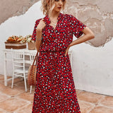 Edith - Robe Fluide Sophistiquée