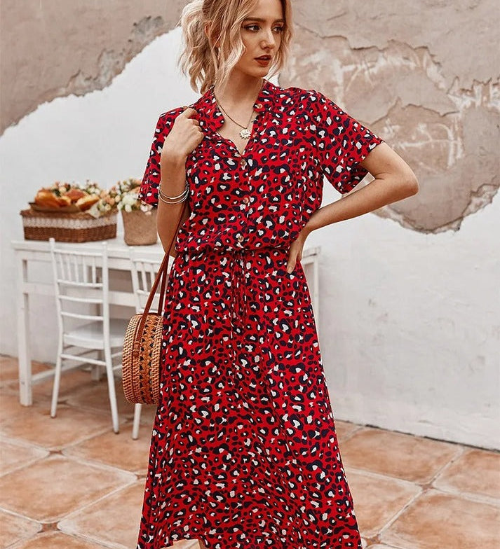 Edith - Robe Fluide Sophistiquée