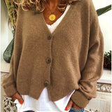 Scarlett - Élégant Cardigan Tricoté