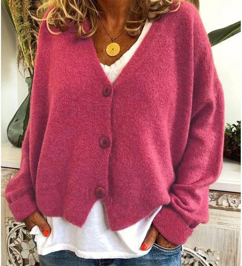 Scarlett - Élégant Cardigan Tricoté