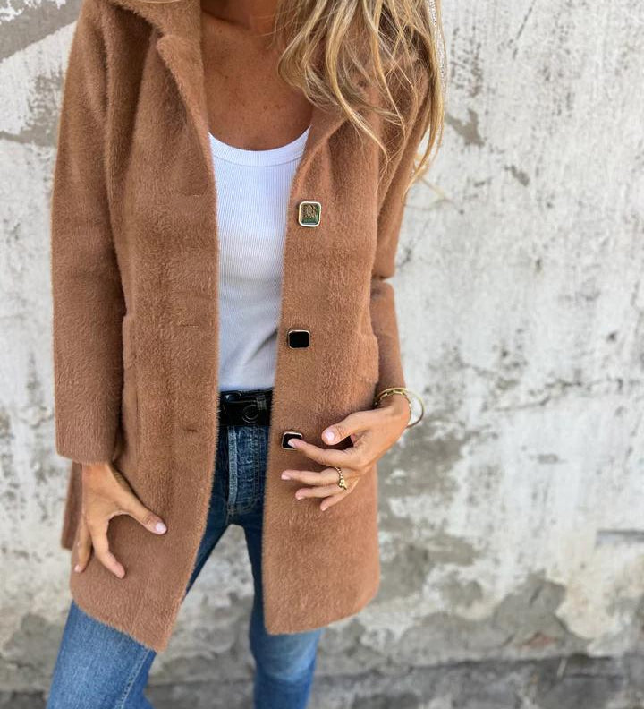 Margaux™ — Veste longue élégante au quotidien